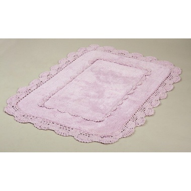 Набор ковриков Irya Anita pembe розовый 40x60 см