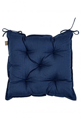 Подушка на стул Синяя 40x40 см