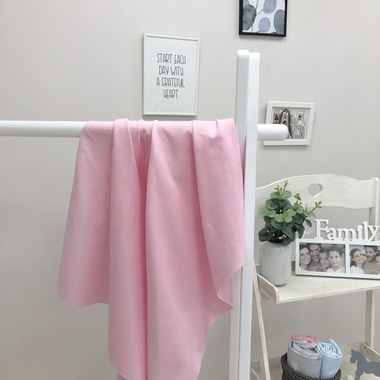 Пеленка Маленькая Соня фланель Розовая 78x100 см