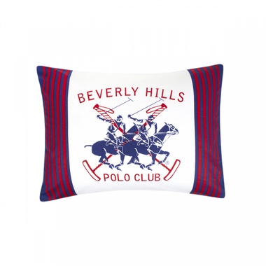 Наволочки Beverly Hills Polo Club BHPC 009 красные 2 шт, 50x70