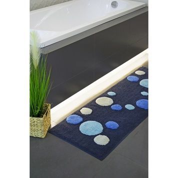 Килимок для ванної Irya Buben Navy 50x150 см