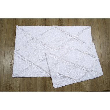 Набір килимків для ванної Irya Nadia білий 40x60 см