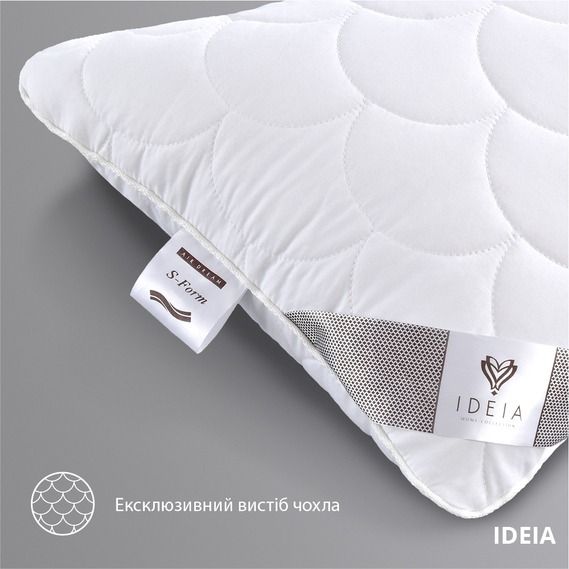 Подушка для сна и отдыха для тела S-Form IDEIA 40x130 см