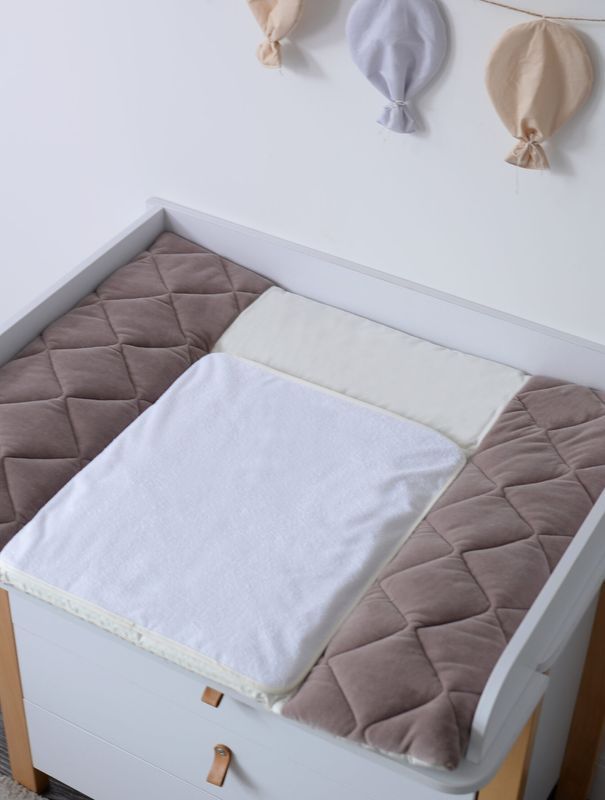 Cповивальний матрац Baby Veres "Velour Mokko" 72x80 см