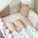 Комплект постельного белья Маленькая Соня Happy night Овечки пудра для новорожденных