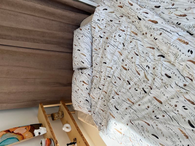 Постельное белье Bedclozzzes сатин Пшеничное поле двуспальный