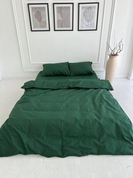 Підковдра Lusil на блискавці смарагдова 200x220 см