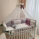 Комплект постільної білизни Маленька Соня Royal пудра для новонароджених