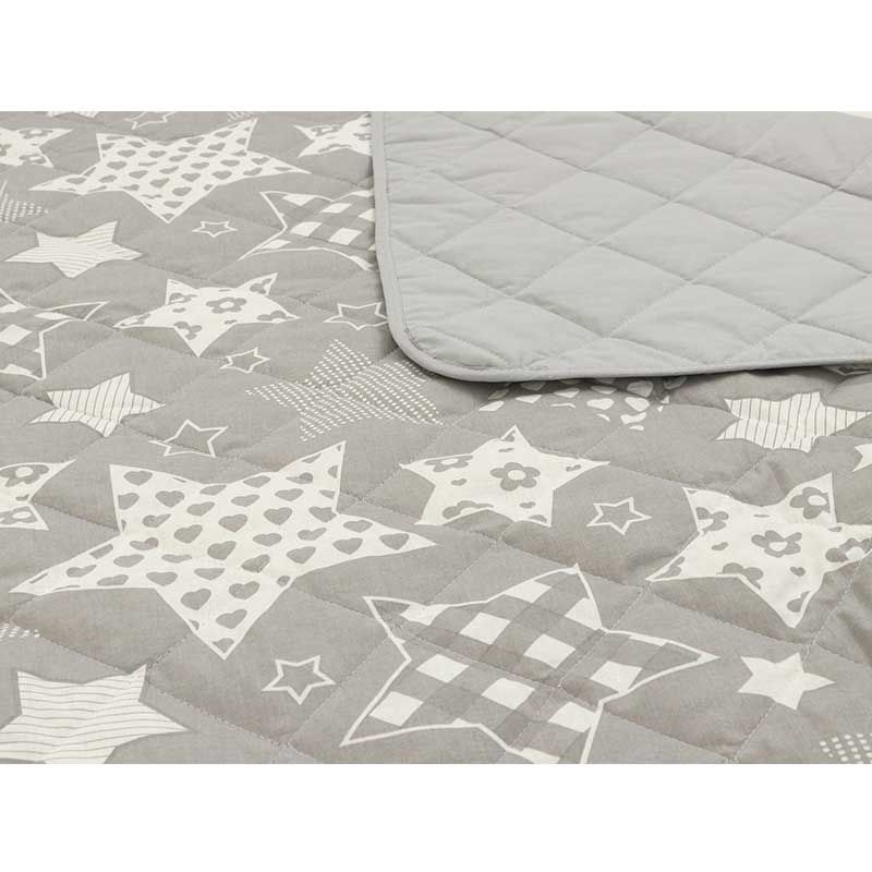 Одеяло Руно хлопок Stars Grey, 172x205