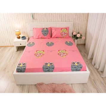 Простирадло Руно Owl сатинове 220х240 см