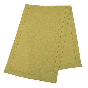Доріжка лляна з мережкою NPL03 45x140 см