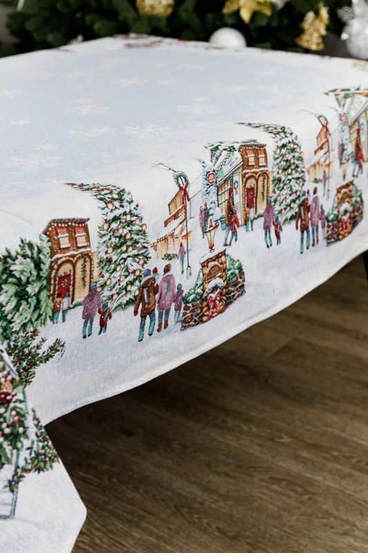 Скатерть гобеленовая VILLAGE 135x240 см