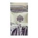 Постельное белье с покрывалом + плед Karaca Home Adrienne gri хлопок серый евро