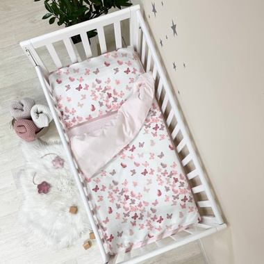 Комплект постільної білизни Маленька Соня Happy night Метелики для новонароджених