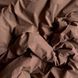 Комплект постельного белья Маленькая Соня вареный хлопок шоколад евро