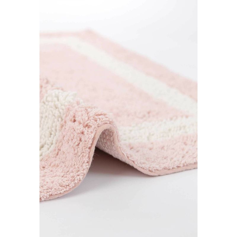 Килимок для ванної Irya Liberte рожевий 70x110 см