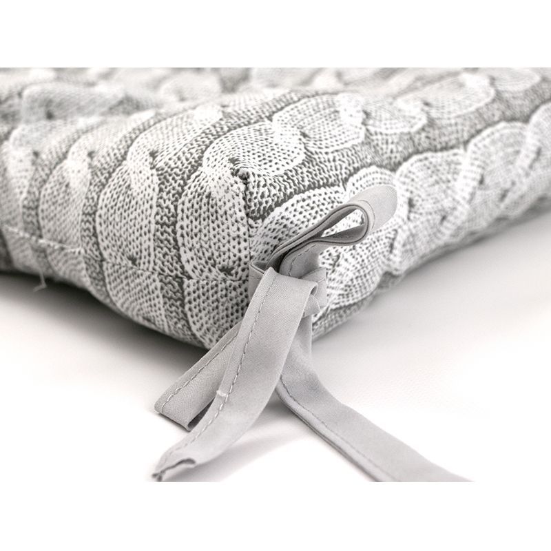 Подушка на стул Руно Grey braid 38x38 см