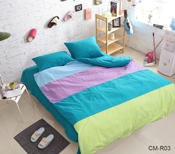 Постільна білизна TAG Color mix CM-R03 двоспальна