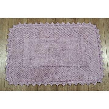 Килимок для ванної Irya Carmela ліловий 70x110 см