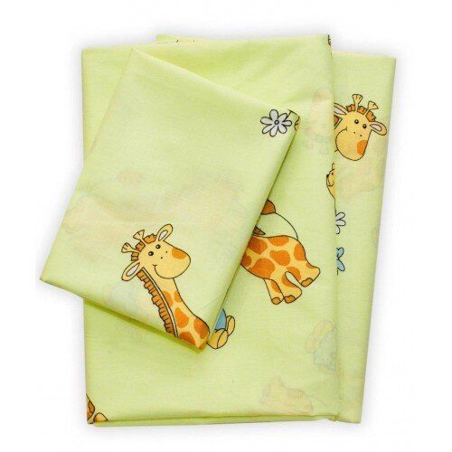 Набор детского постельного белья ранфорс 5507 зеленый для младенцев