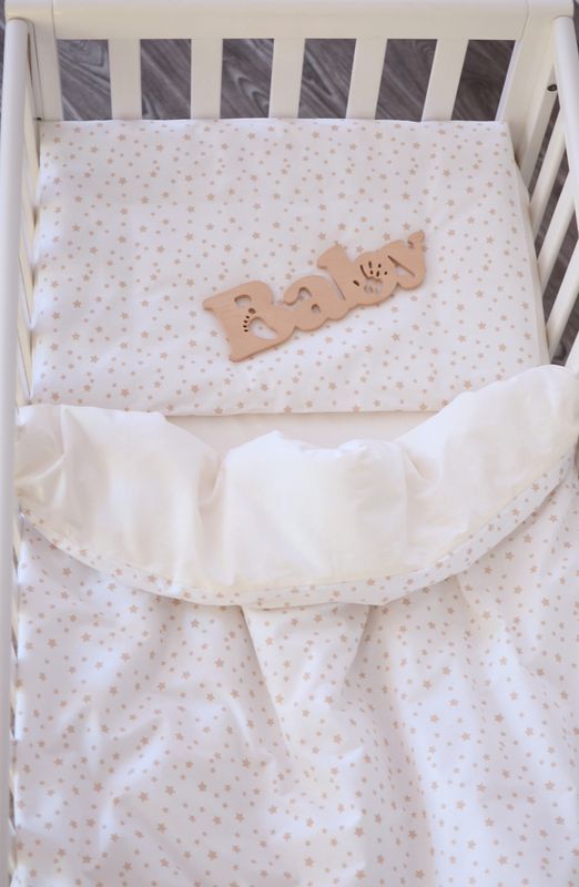 Змінна постіль Baby Veres "Sleepyhead beige new"(3од.) для новонароджених