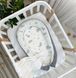 Кокон Маленькая Соня Baby Design Облака серые с луной 65x90 см