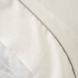 Постельное белье Karaca Home White Colletion Bigem gri хлопок серый евро