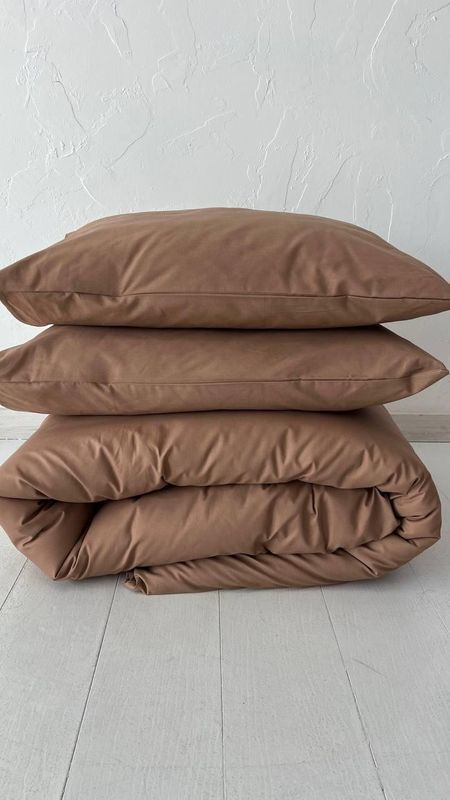 Пододеяльник Lusil на молнии кофейный 150x210 см