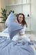 Постельное белье Bedclozzzes ранфорс beige+gray (№7+56) двуспальный