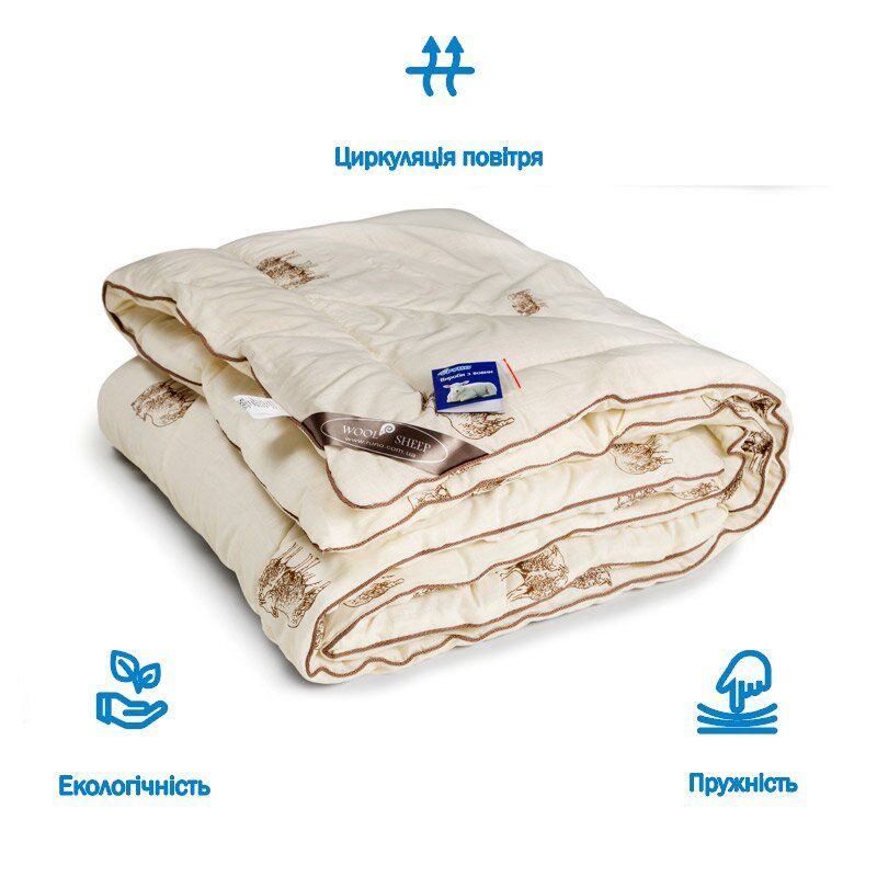 Одеяло детское Руно шерстяное SHEEP 105x140 см