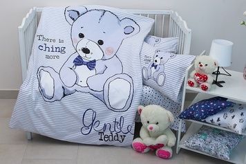 Дитячий комплект Prima Teks Teddy white для немовлят