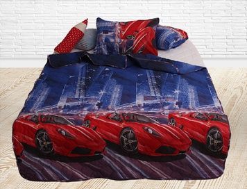 Покривало дитяче TAG Гонки 160x212 см