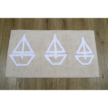 Килимок для ванної Irya Lodka бежевий 50x90 см