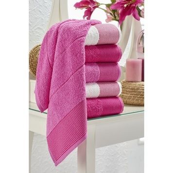 Набір рушників Eponj Home Vorteks (6 шт) fitilli pembe рожевий 50x85 см