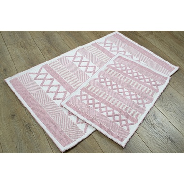 Набір килимків для ванної Irya Kitaro пудра 60x90 см