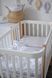 Змінна постіль Baby Veres "Smiling Animals white-grey new" (3од.) для новонароджених