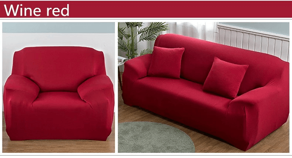 Чехол на диван трехместный Homytex Красный