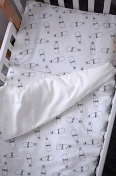 Змінна постіль Baby Veres "Фланель пляшечки на молочному" (3од.) для новонароджених