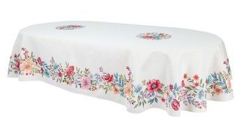 Скатертина гобеленова овальна RUNNER1413NA OVAL 160x260 см