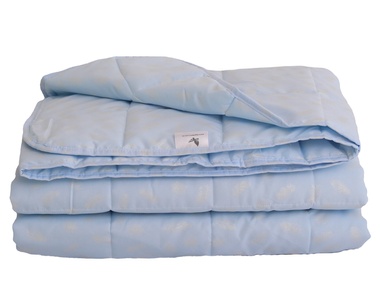 Одеяло TAG силиконовое летнее Blue, 145x215