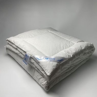 Одеяло пуховое Iglen 100% пух стеганое 160x215 см