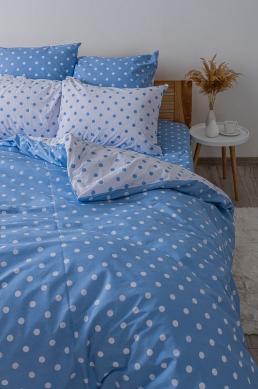 Постельное белье ТЕП Light Blue Dots евро