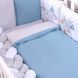 Постельный комплект Baby Veres "Scandi blue" (6ед) для новорожденных