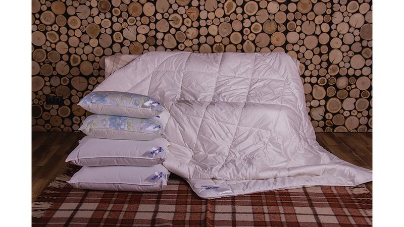 Одеяло шерстяное Billerbeck Корона легкое 155x215 см