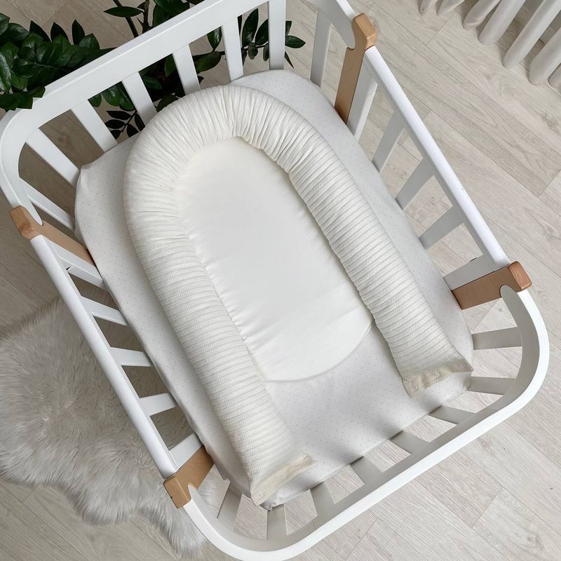 Кокон Маленька Соня DreamLand молочний 72x42 см