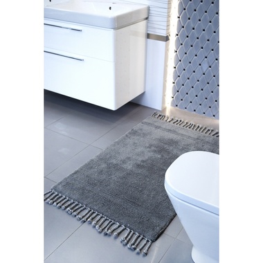 Набір килимків для ванної Irya Paloma темно-сірий 40x60 см