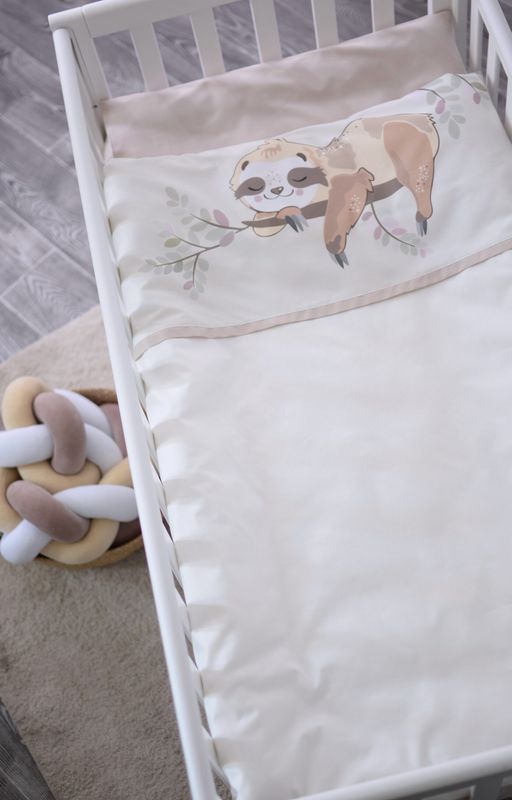 Змінна постіль Baby Veres "Lazy sloth NEW" (3од.) для новонароджених