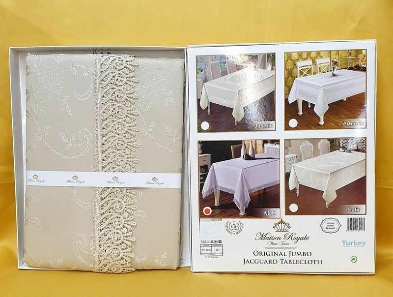 Скатерть прямоугольная К.Д.К. 160х300 Cappuccino