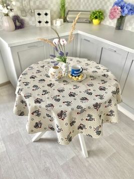 Скатертина гобеленова EDEN465B Limaso D-140 см
