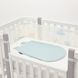 Дитяча літня постіль Sonto Sleepset - Мʼятний крем - 63см&ndash;0-3 місяці з прямими кутами 60x120 см